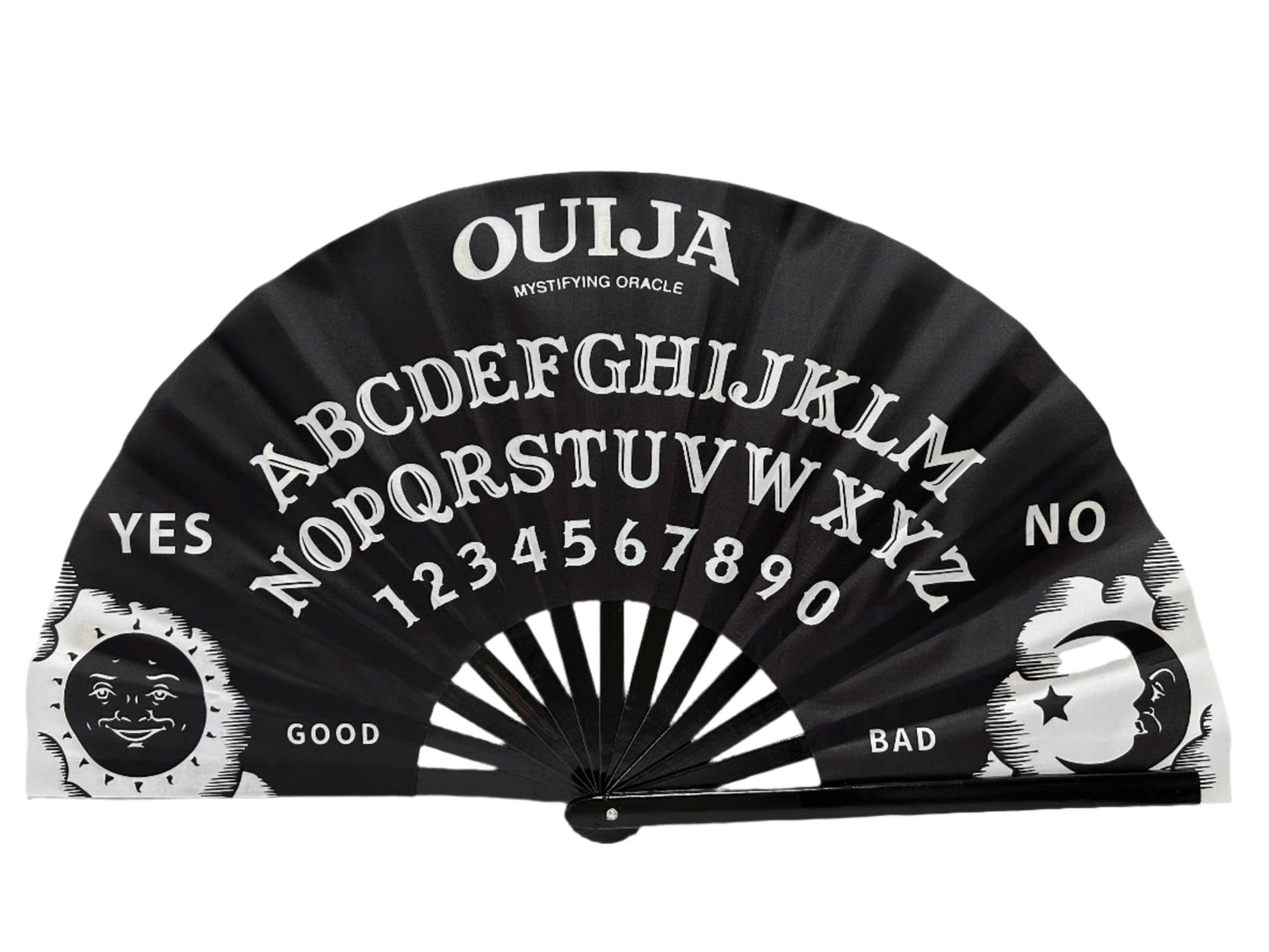 Ouija Board - Bamboo Folding Hand Fan