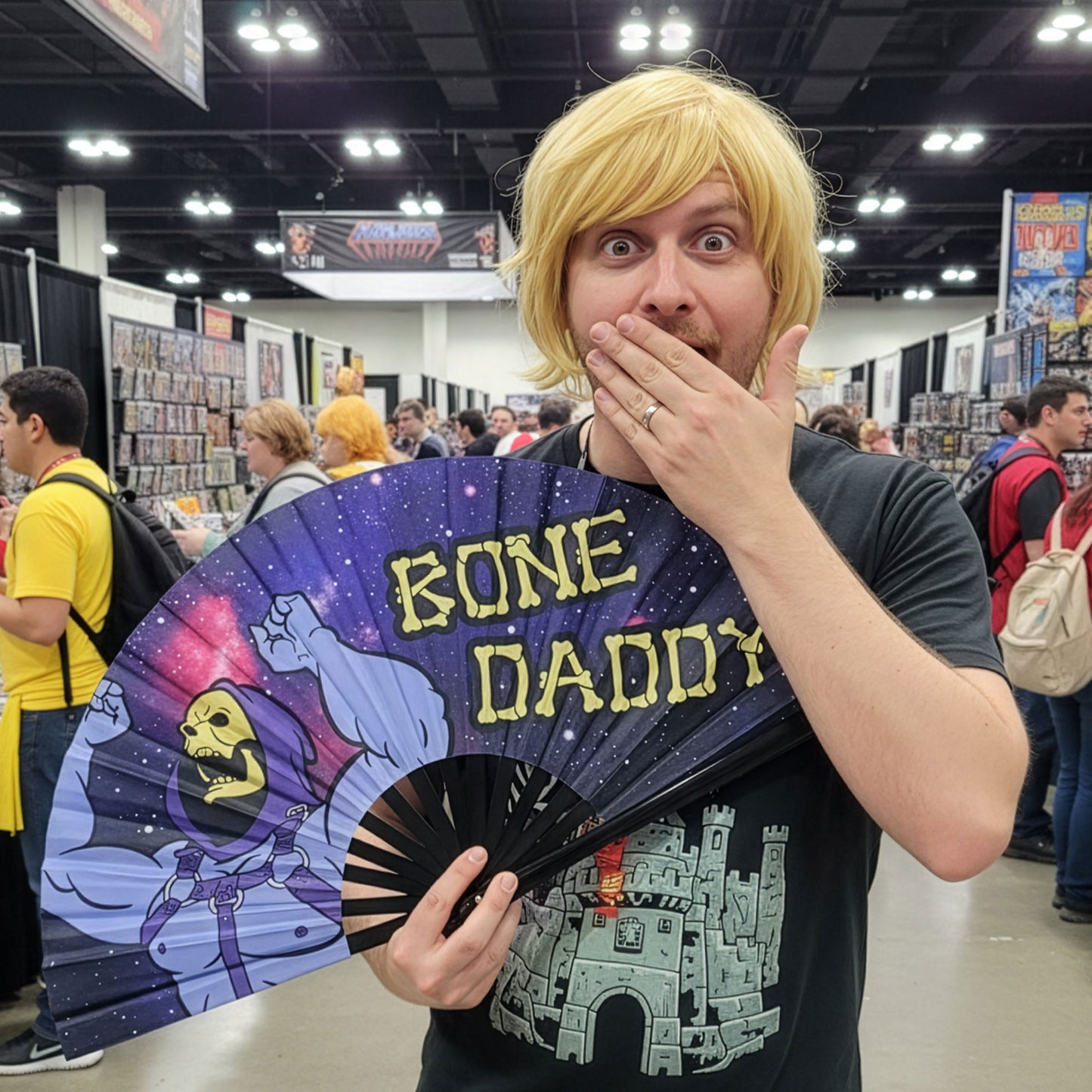 Bone Daddy - Bamboo Folding Hand Fan