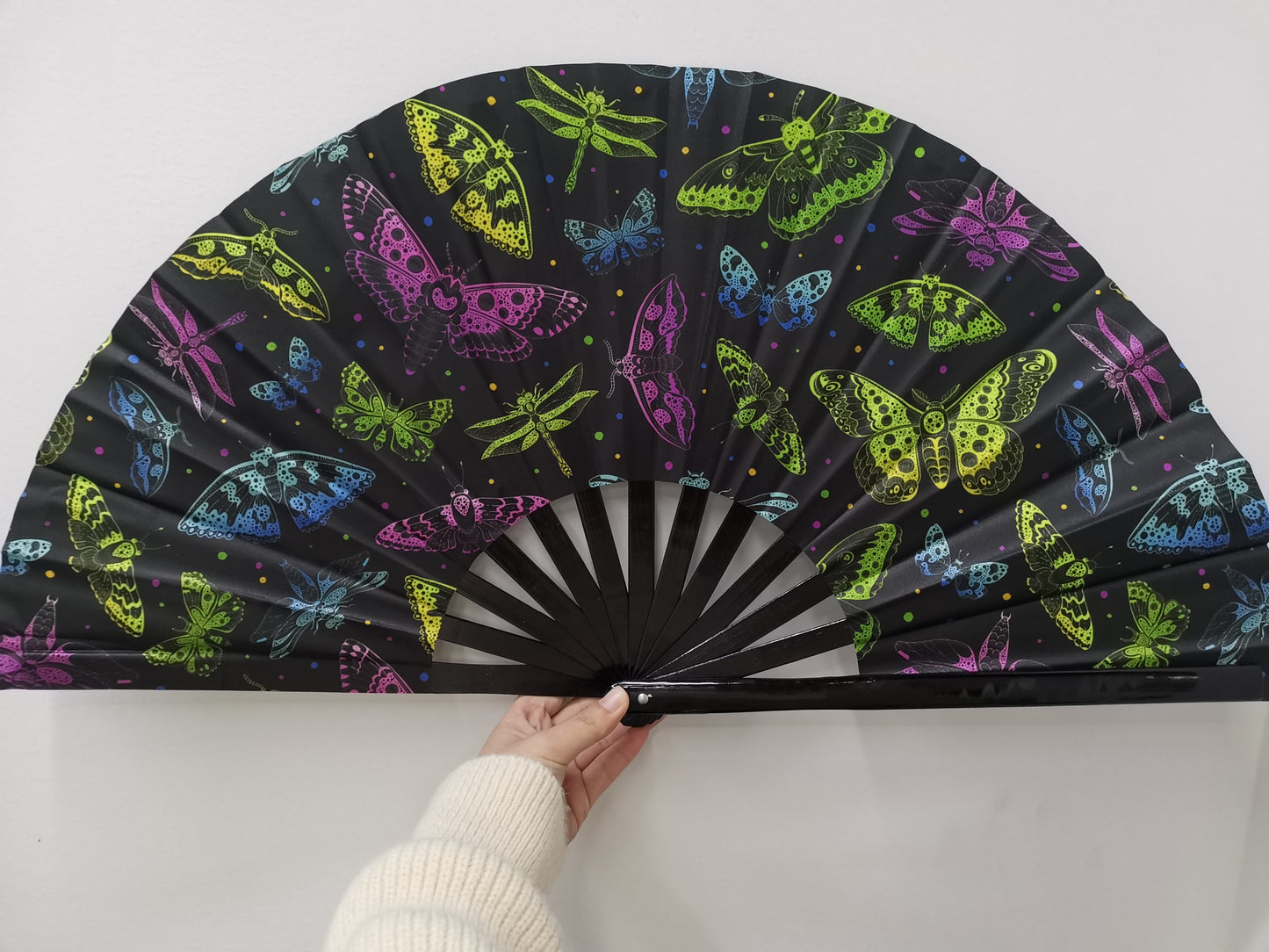 Bugs - Folding Hand Fan