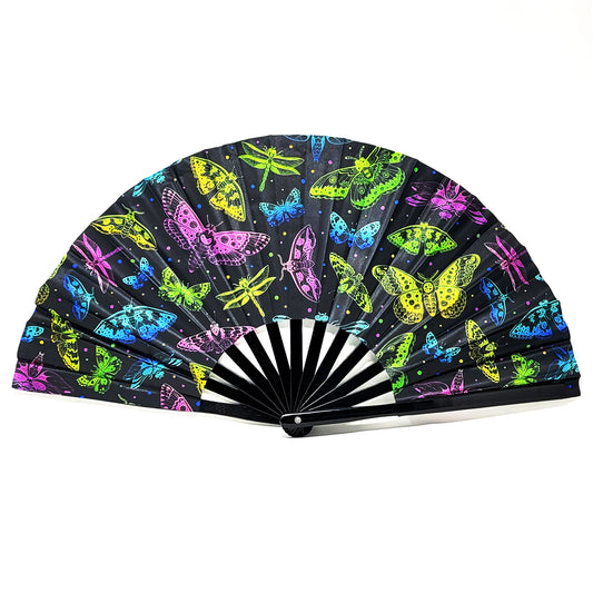 Bugs - Bamboo Folding Hand Fan