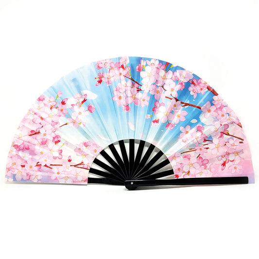 Cherry Blossoms - Bamboo Folding Hand Fan