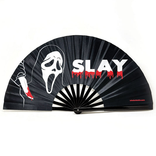 Slay - Bamboo Folding Hand Fan