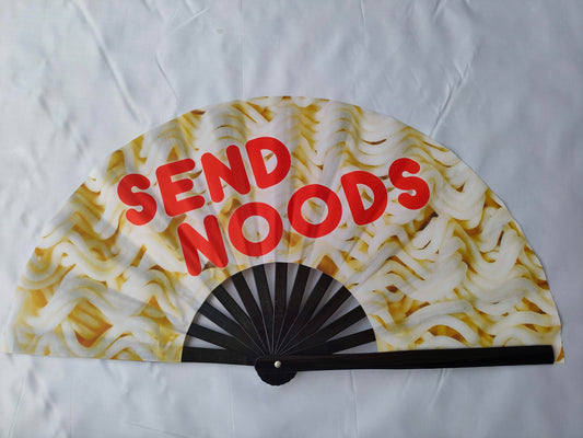 Send Noods - Folding Hand Fan