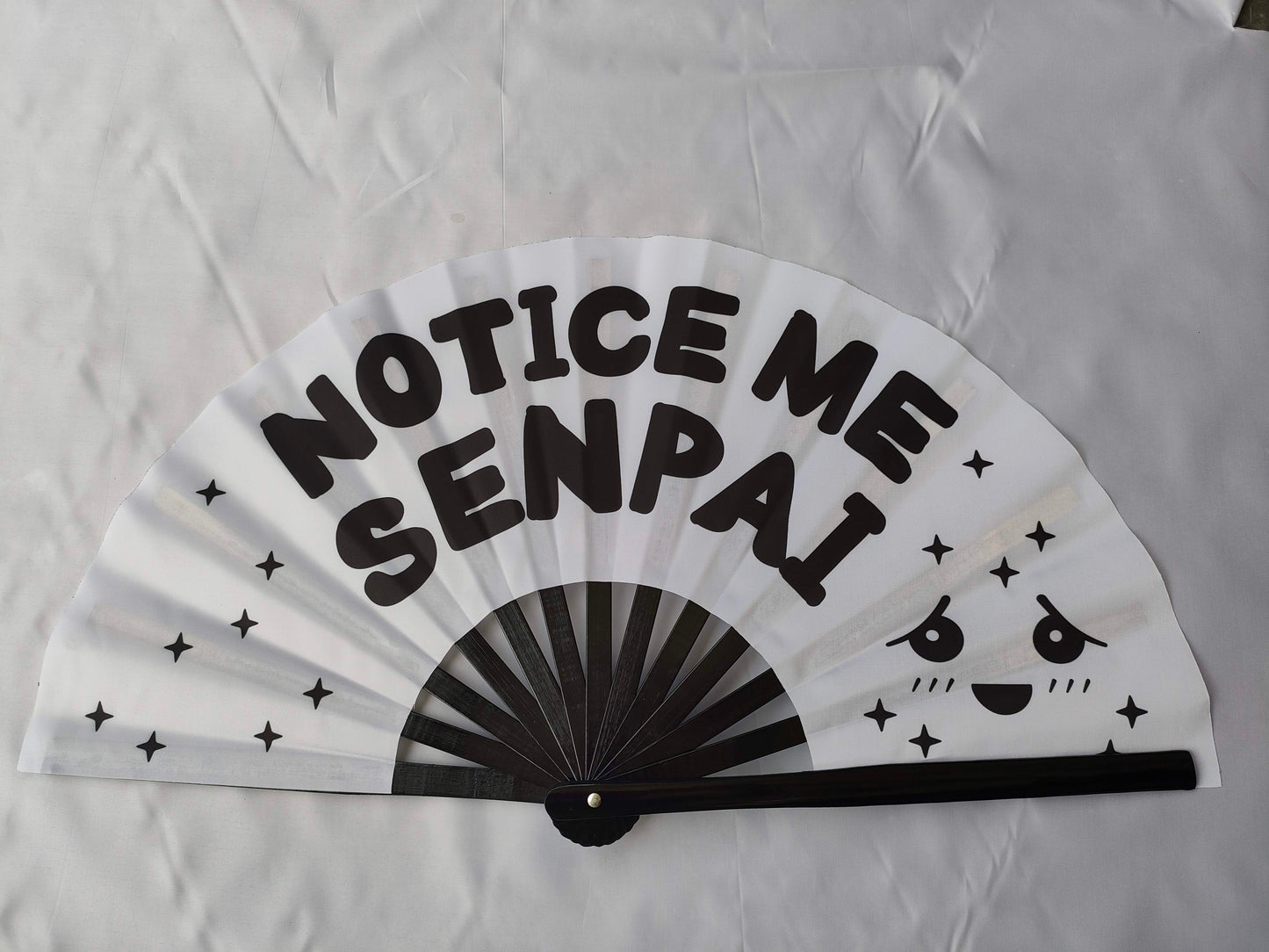 Notice Me Senpai - Folding Hand Fan